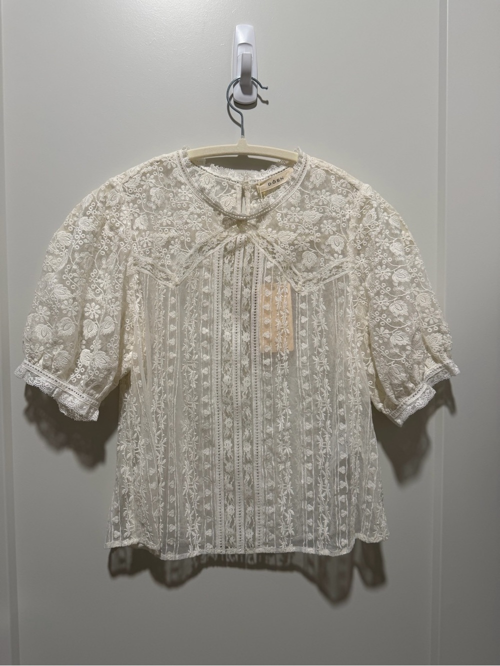 NWT Doen Idora Top in Salt - Picture 6 of 12